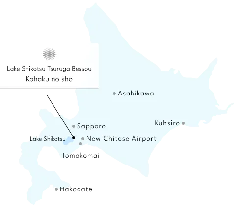 Simplified Map of Hokkaido