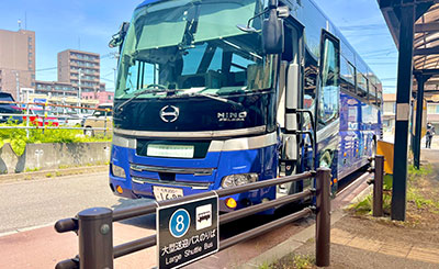 バス乗り場（JR千歳駅 シャトルバス乗車場のご案内）